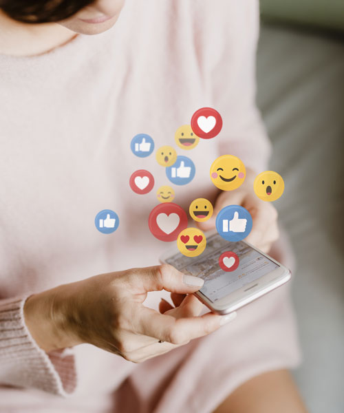 Einen Post auf Social Media Kanälen schreiben